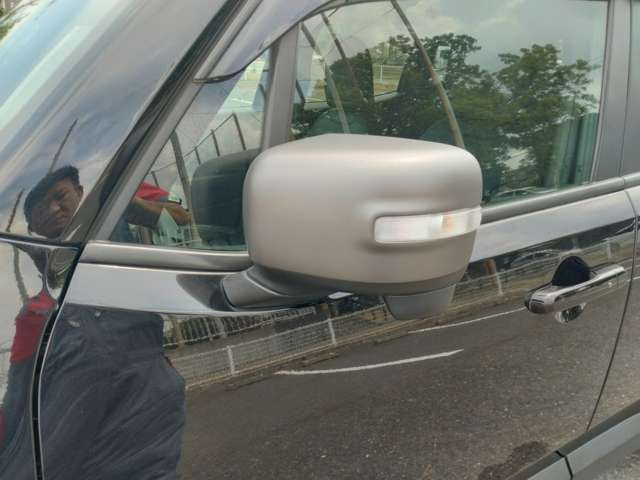 ウインカー内蔵ミラー