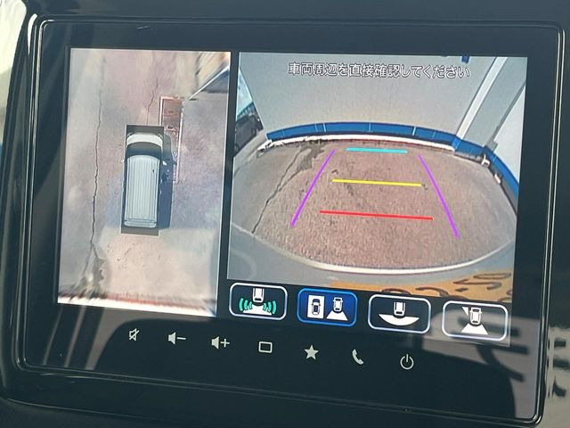 【全方位モニター用カメラ】専用のカメラにより、上から見下ろしたような視点で360度クルマの周囲を確認することができます☆死角部分も確認しやすく、狭い場所での切り返しや駐車もスムーズに行えます。