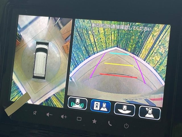 【全方位モニター用カメラ】専用のカメラにより、上から見下ろしたような視点で360度クルマの周囲を確認することができます☆死角部分も確認しやすく、狭い場所での切り返しや駐車もスムーズに行えます。
