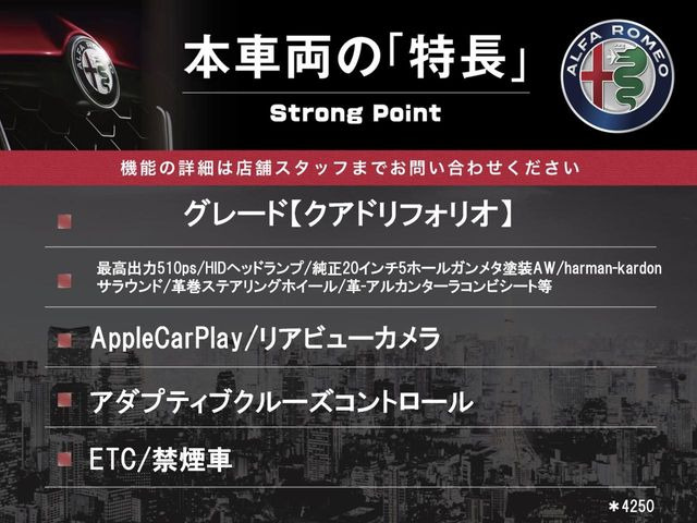 ステルヴィオクアドリフォリオ 4WD