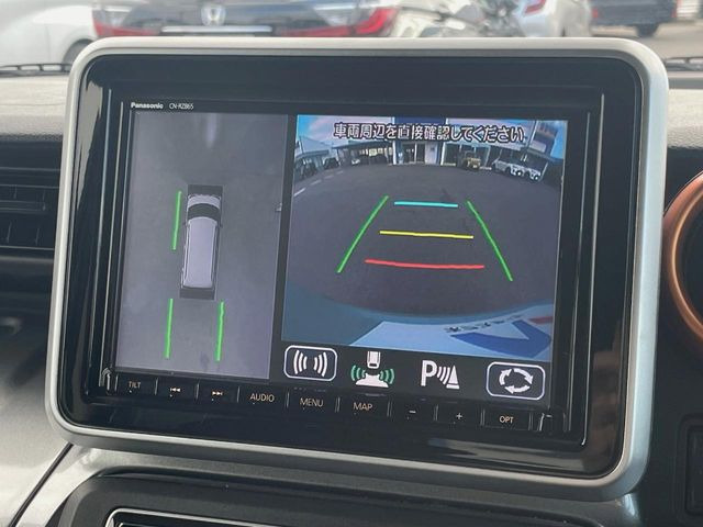 【全方位モニター】専用のカメラにより、上から見下ろしたような視点で360度クルマの周囲を確認することができます☆縦列駐車や幅寄せ時に活躍してくれます♪