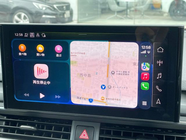 ��Apple Car Play:�X�}�z�Ƃ̗L���ڑ��ŁA�i�r�E�I�[�f�B�I�Đ��ȂǃX�}�z�̃A�v���@�\����ʂł��g����֗��@�\�ł�!
