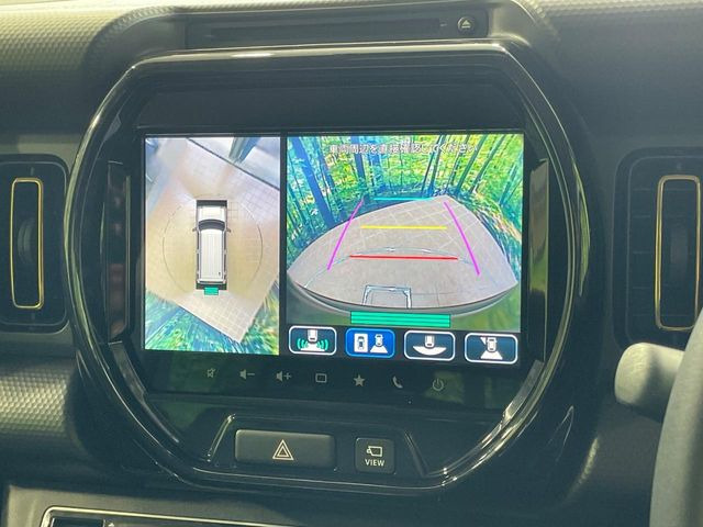 【マルチテレインモニター】車のフロントやサイドのカメラ画像を同時にモニター表示することで、悪路や狭い道を走行時でも周囲の状況確認ができ安心!本格SUVにうれしい装備です♪