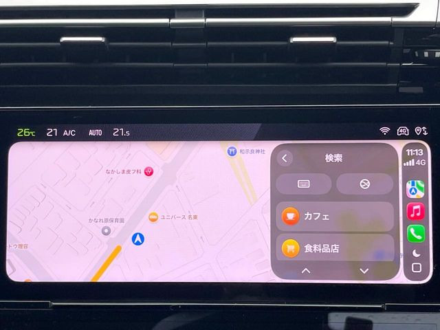 ��Apple Car Play:�X�}�z�Ƃ̗L���ڑ��ŁA�i�r�E�I�[�f�B�I�Đ��ȂǃX�}�z�̃A�v���@�\����ʂł��g����֗��@�\�ł�!