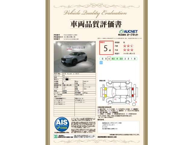 ヴェゼル1.5 e:HEV RS
