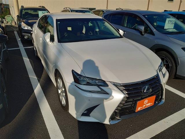 GS(レクサス) 300h I パッケージ　禁煙車 純正10インチナビ フルセグ 中古車画像