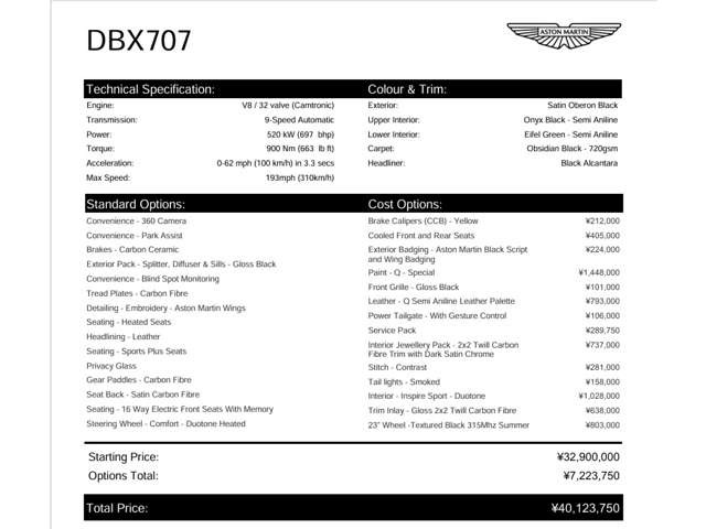 DBX707 4WD