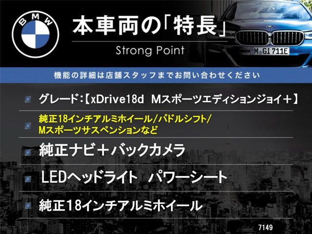 X1xドライブ 18d Mスポーツエディション ジョイプラス 4WD