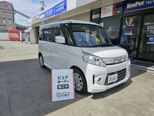 スペーシアカスタムXS スマートフォン連携ナビゲーション