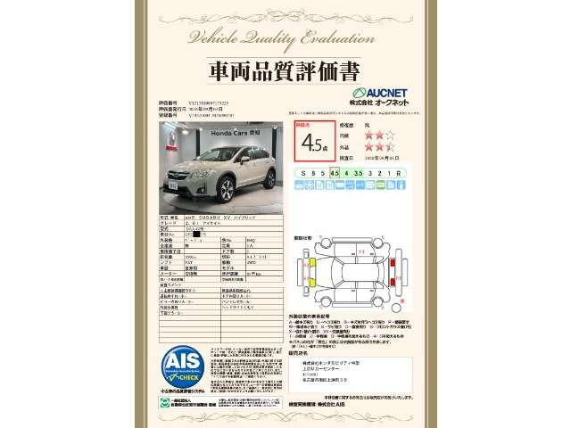 インプレッサXVハイブリッド2.0i アイサイト 4WD