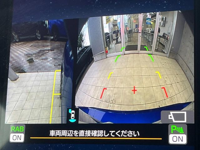 【サイド&バックカメラ】停車・駐車時に死角になりがちな運転席から見えづらいサイドとリアの障害物を確認できます!雨天時や夜間などは特に活躍してくれるアイテムです。