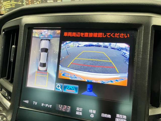 【アラウンドビューモニター】も付いています!狭い場所での車庫入れや縦列駐車も安心ですね☆