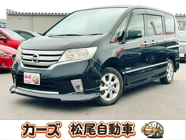 セレナ(日産) 2.0 ハイウェイスター S-HYBRID Vエアロモード　両側電動スライドドア キセノンライト 中古車画像
