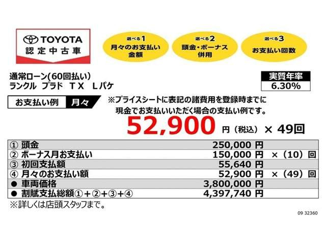 ランドクルーザープラド2.7 TX Lパッケージ 4WD