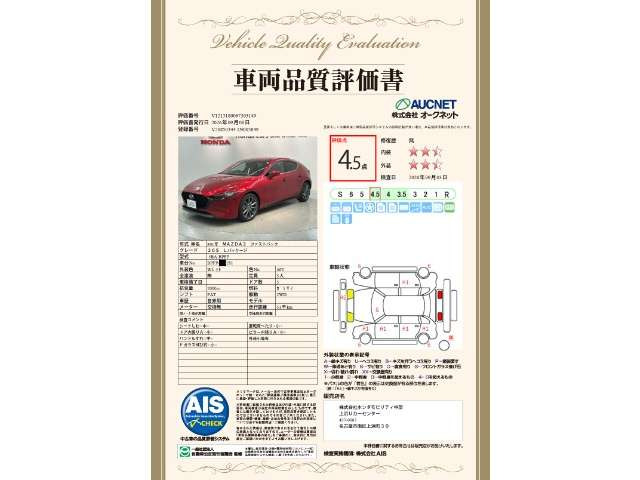 MAZDA3ファストバック2.0 20S Lパッケージ