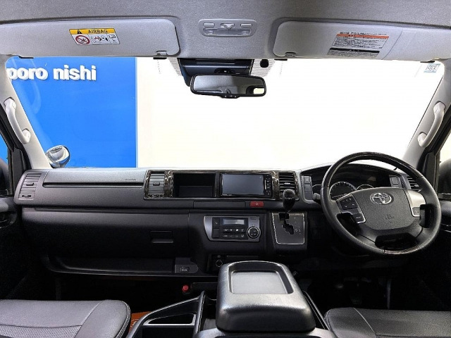 ハイエースバン2.7 スーパーGL ワイド ロング ダークプライム ミドルルーフ 4WD