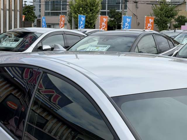 お客様がずっと快適に過ごしていただけるよう、車を買ってからの長いお付き合いが大切だと思っています! 買うときも、買ったあとも、安くて安心をお届けできたらと。