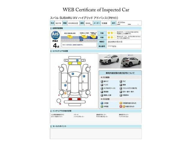 XV2.0 アドバンス 4WD