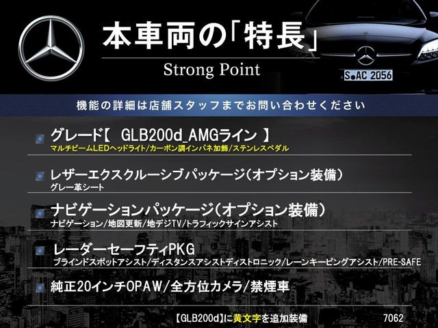 GLBGLB200d AMGライン