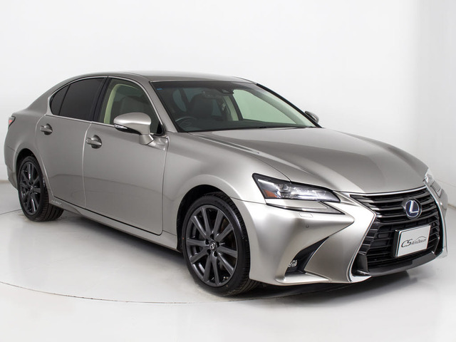 レクサス GS 300h I パッケージ 後期 黒本革 全画面ナビ 208.0万円