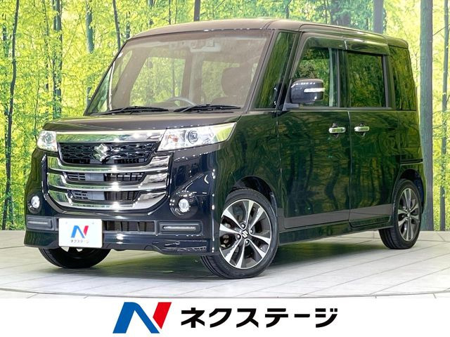 スペーシアカスタムZターボ デュアルカメラブレーキサポート