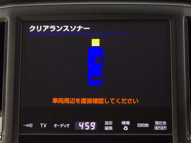 クリアランスソナーが付いています!フロント&リアにセンサーがあり、障害物に近づくと警告音が鳴りドライバーへお知らせ!すごく便利な人気装備です!!