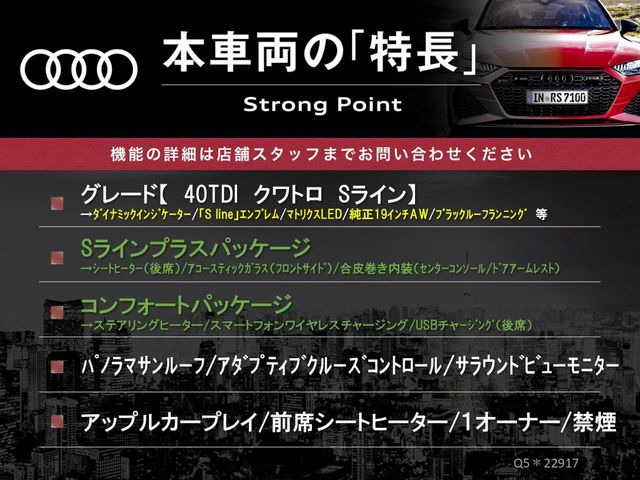 Q540 TDI クワトロ Sライン ディーゼル 4WD