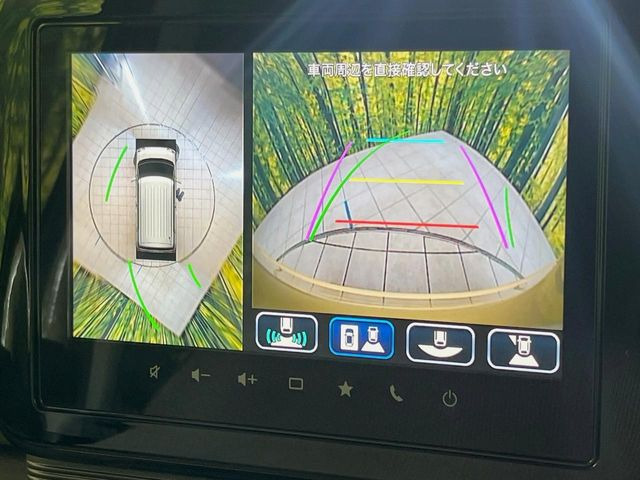 【全方位モニター用カメラ】専用のカメラにより、上から見下ろしたような視点で360度クルマの周囲を確認することができます☆死角部分も確認しやすく、狭い場所での切り返しや駐車もスムーズに行えます。
