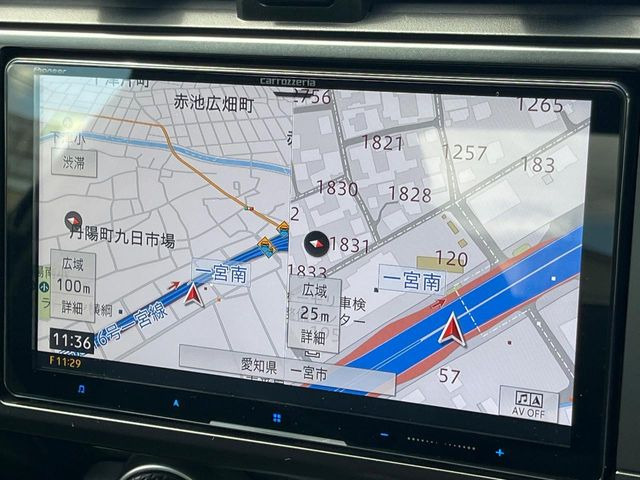 【大画面ナビ】人気の大型9インチナビを装備。存在感のある大画面はインパクト大!ナビ利用時のマップ表示は見やすく、テレビやDVDは臨場感がアップ!いつものドライブがグッと楽しくなります♪