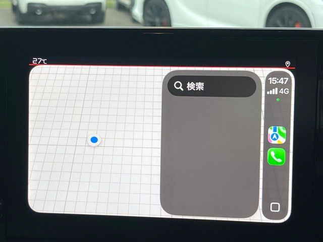●アップルカープレイの接続可能です。