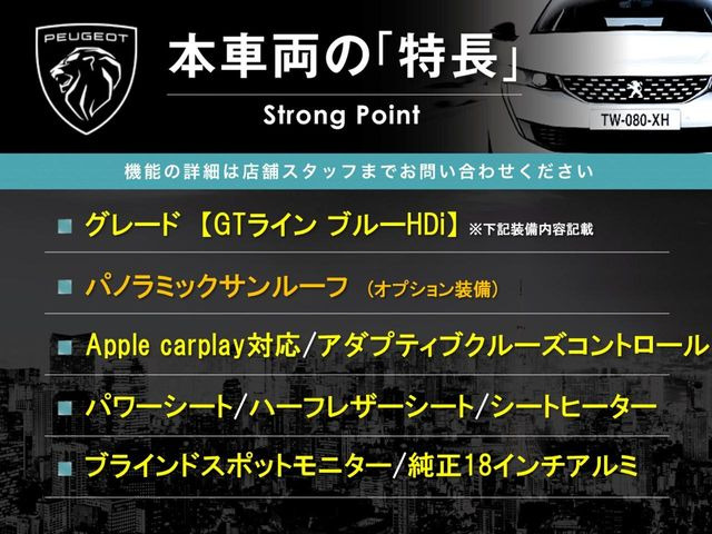 3008GT ブルーHDi