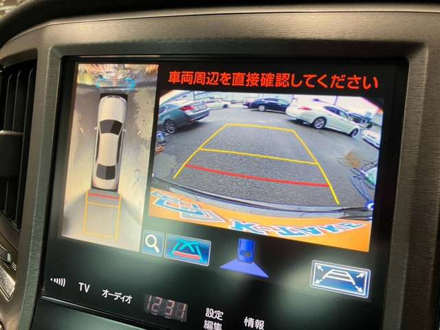 【アラウンドビューモニター】もついています!狭い場所での車庫入れや縦列駐車も安心ですね☆