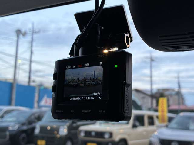★ドライブレコーダー!もしも!万が一の時に備えて映像と音で記録・保存!ドライブの思い出にも!★