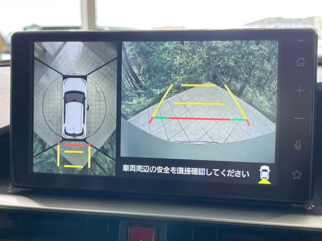 【パノラマモニター】専用のカメラにより、上から見下ろしたような視点で360度クルマの周囲を確認することができます☆死角部分も確認しやすく、狭い場所での切り返しや駐車もスムーズに行えます。