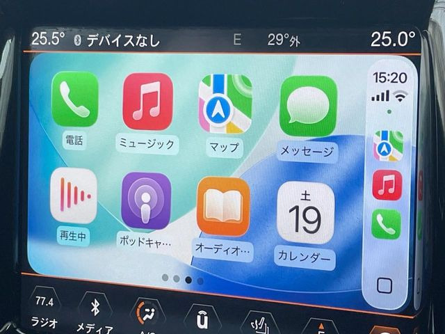 ��Apple Car Play:�X�}�z�Ƃ̗L���ڑ��ŁA�i�r�E�I�[�f�B�I�Đ��ȂǃX�}�z�̃A�v���@�\����ʂł��g����֗��@�\�ł�!