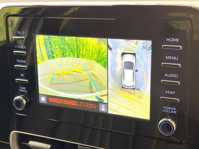 【パノラミックビューモニター】専用のカメラにより、上から見下ろしたような視点で360度クルマの周囲を確認することができます☆死角部分も確認しやすく、狭い場所での切り返しや駐車もスムーズに行えます。