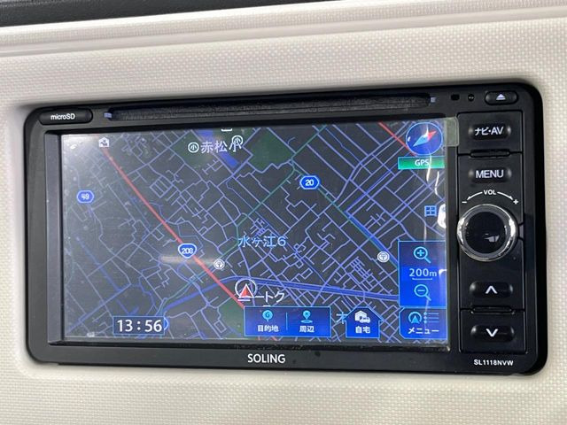 【ナビゲーション】目的地までしっかり案内してくれる使いやすいナビ。Bluetooth接続すればお持ちのスマホやMP3プレイヤーの音楽を再生可能!毎日の運転がさらに楽しくなります!!