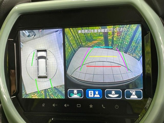 【全方位モニター用カメラ】専用のカメラにより、上から見下ろしたような視点で360度クルマの周囲を確認することができます☆死角部分も確認しやすく、狭い場所での切り返しや駐車もスムーズに行えます。