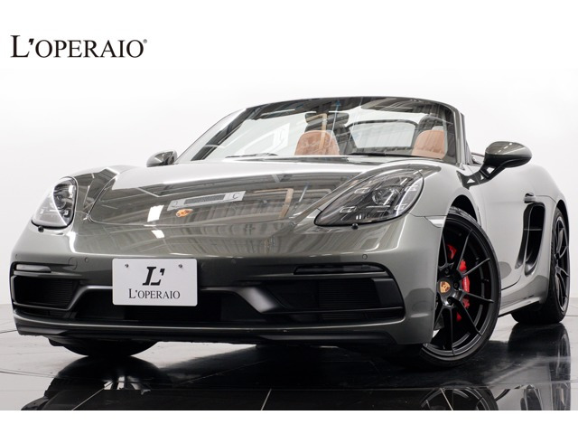 718ボクスター(ポルシェ) GTS 4.0　6MT 1オーナーアベンチュリングリーンメタ 中古車画像