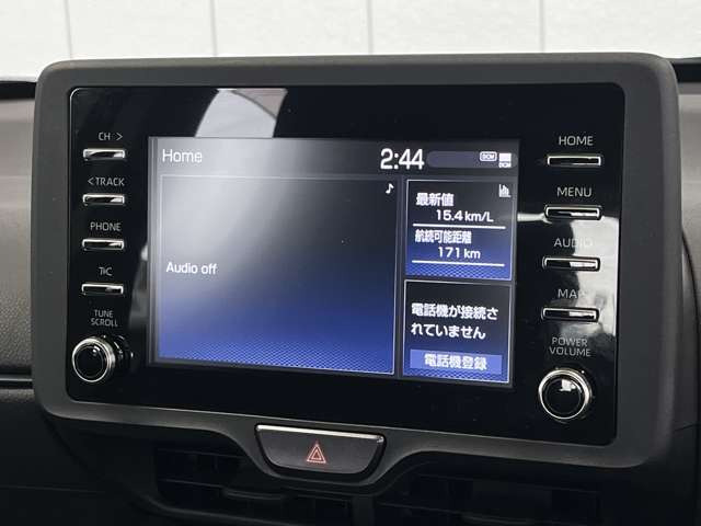 ディスプレイオーディオでスマホと連動で音楽も充実♪