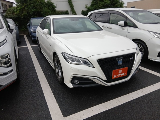 クラウン(トヨタ) ハイブリッド 2.5 RS アドバンス　禁煙車 純正8インチナビ アダプティブク 中古車画像
