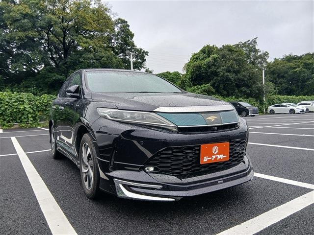 ハリアー(トヨタ) 2.0 ターボ プログレス メタル アンド レザーパッケージ　禁煙車 純正9インチナビ フルセグTV 中古車画像