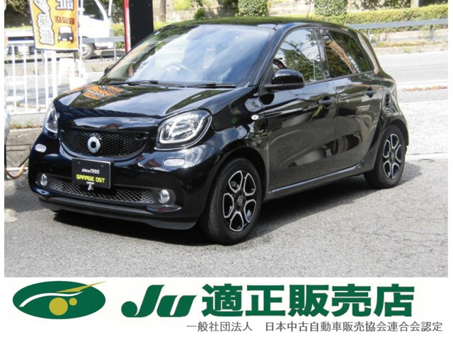 スマートフォーフォー(スマート) プライム ツイナミック　ブラックレザーシート パノラマルーフ 中古車画像