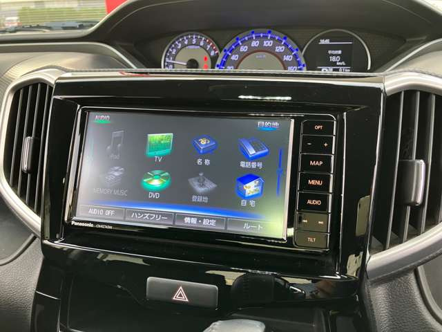 CN-RZ743W7インチワイドメモリーナビ CD/DVD ブルートゥース フルセグTV
