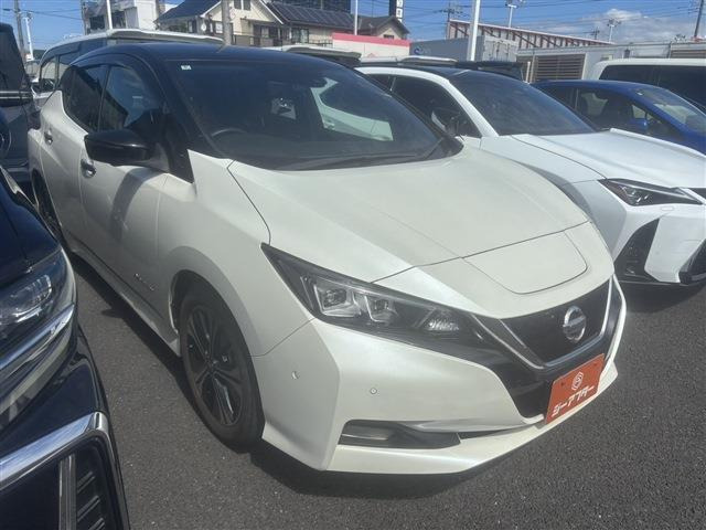 リーフ(日産) G　禁煙車 純正9インチナビ フルセグTV 中古車画像
