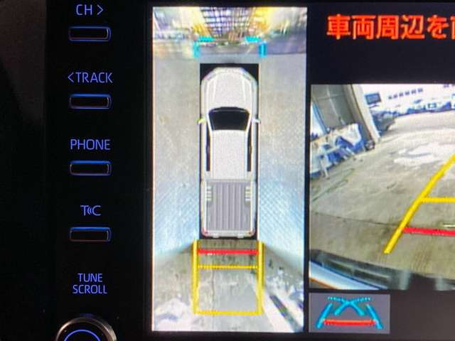 【アラウンドビューモニター】もついています!狭い場所での車庫入れや縦列駐車も安心ですね☆