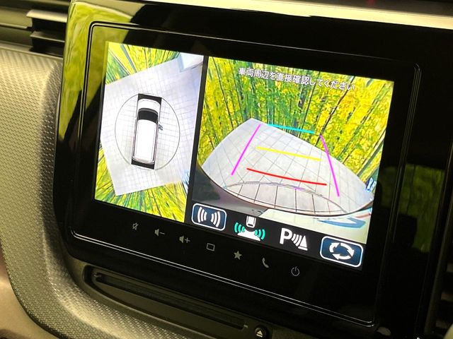 【全方位モニター用カメラ】専用のカメラにより、上から見下ろしたような視点で360度クルマの周囲を確認することができます☆死角部分も確認しやすく、狭い場所での切り返しや駐車もスムーズに行えます。