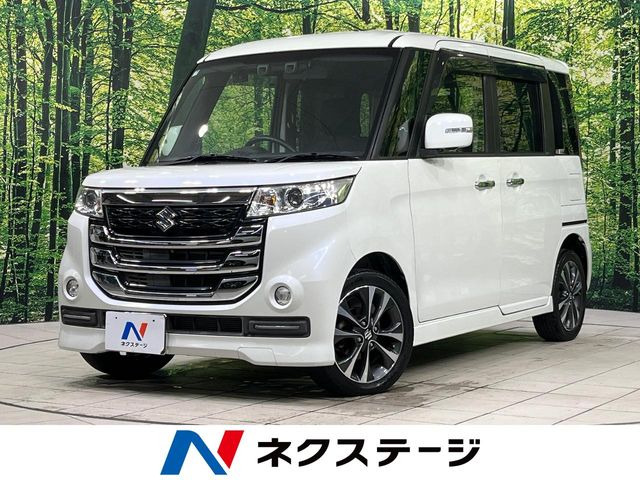 スペーシアカスタム(スズキ) Zターボ デュアルカメラブレーキサポート 4WD 中古車画像