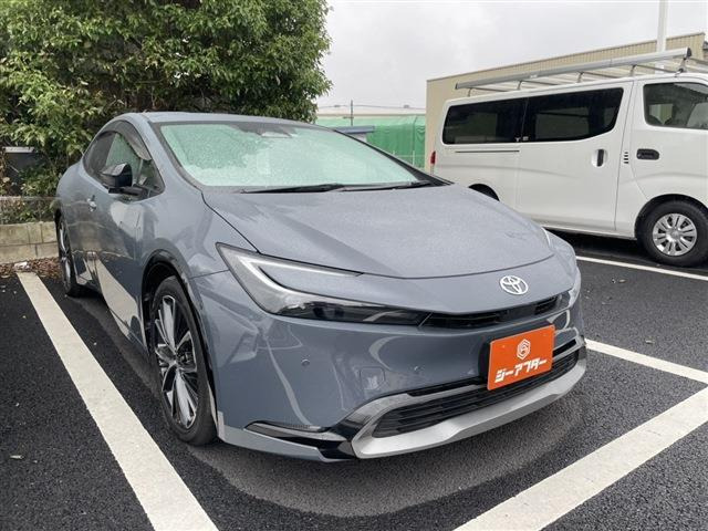 プリウス(トヨタ) 2.0 Z　禁煙車 黒革シート ブラインドスポットモ 中古車画像