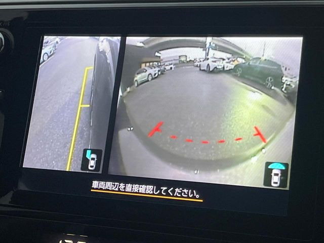 【フロント&サイドカメラ】ドライバーから見にくい死角部分を映像で確認できる前方と左側面にカメラを装着。見通しがきかない場所や住宅密集地などを運転することが多い人におすすめの安心装備です。